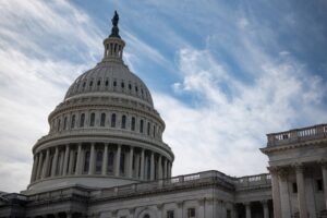 A photo of the exterior of the U.S. Capitol building.