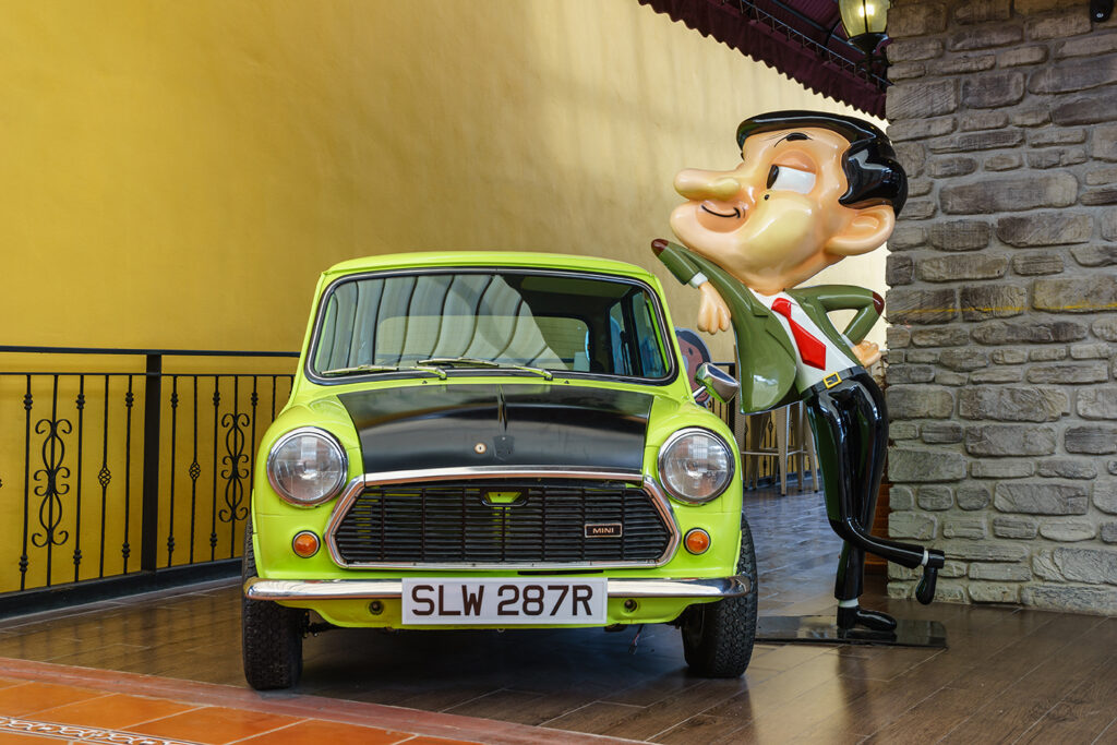 Mr. Bean Dents Electric Vehicle Sales