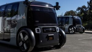 Amazon's Zoox robotaxis will start driving faster, farther and at night in Las Vegas