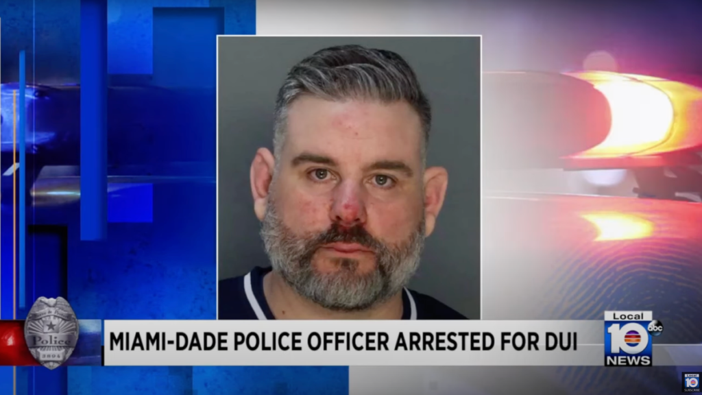 Florida Cop Who Crashed Cruiser Into Other Cop Car: 'I Drank Too Much'