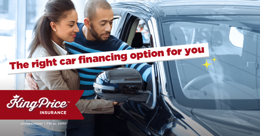 The right car financing option for you