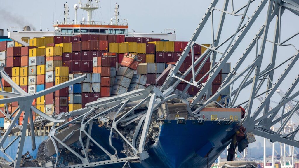 Cargo Ship That Crashed Into Baltimore Bridge Is Carrying 764 Tons Of Hazardous Material: NTSB