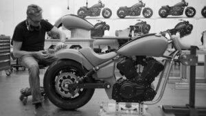 The 2025 Indian Scout took inspiration from classic American car designs