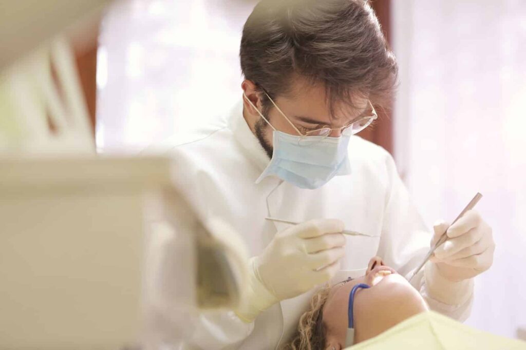 Dentist who has disability insurance