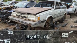 Junkyard Gem: 1987 Subaru GL 4WD Wagon with 324k miles