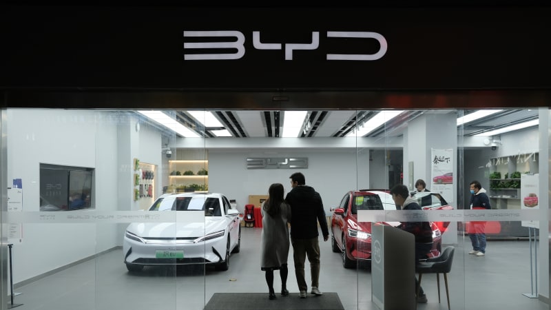 BYD got $3.7 billion in Chinese aid to dominate EVs, study says