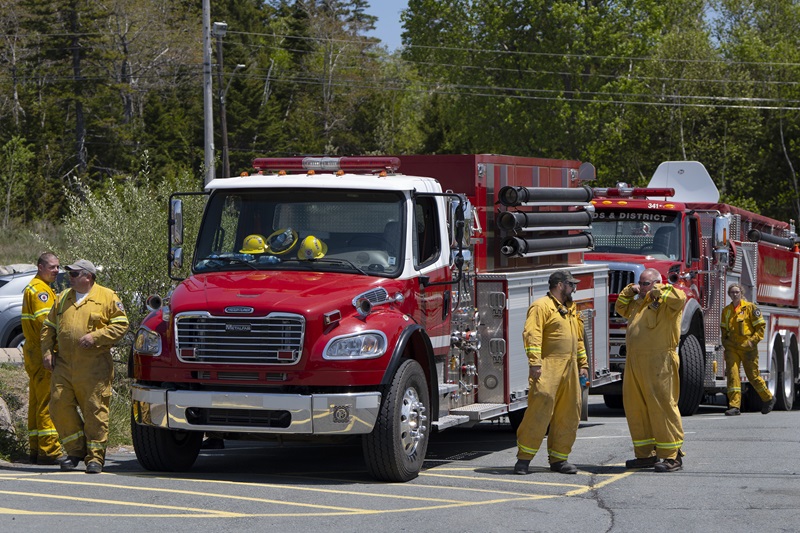 Firefighters battling wildfire in Tantallon, N.S.