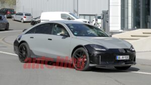 Hyundai Ioniq 6 N prototype snapped in Nurburgring spy photos