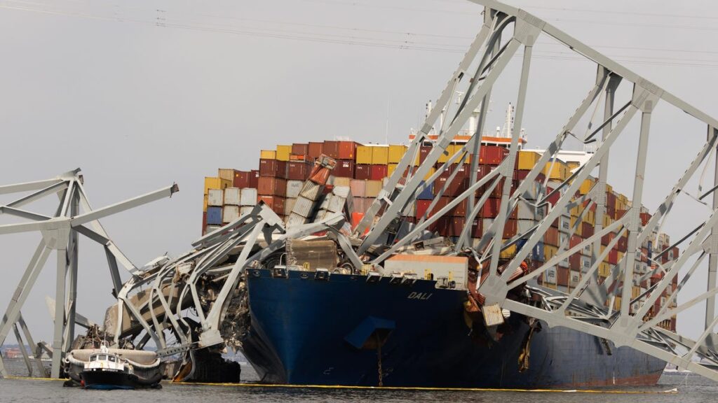 ‘They’re OK’ Crew Stuck Onboard Ship That Struck Baltimore's Key Bridge