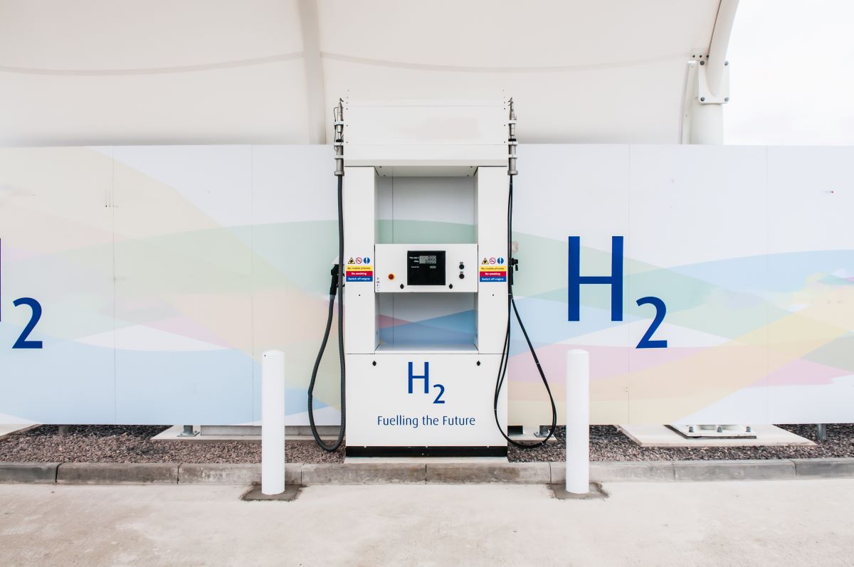 Hydrogen fuelling station in the UK