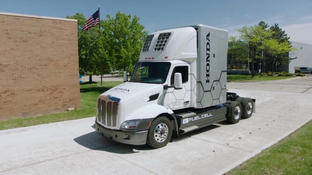 Honda's Hydrogen Big Rig Is A Look At A Commerical Hydrogen Future