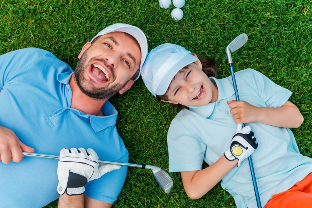 how to get kids into golf
