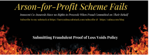 Arson-for-Profit Scheme Fails