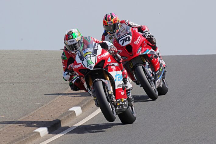 Glenn Irwin and Davey Todd Isle of Man TT 