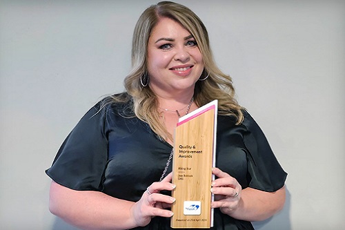 DAS's Jess Baldock named Rising Star for Quality and Improvement