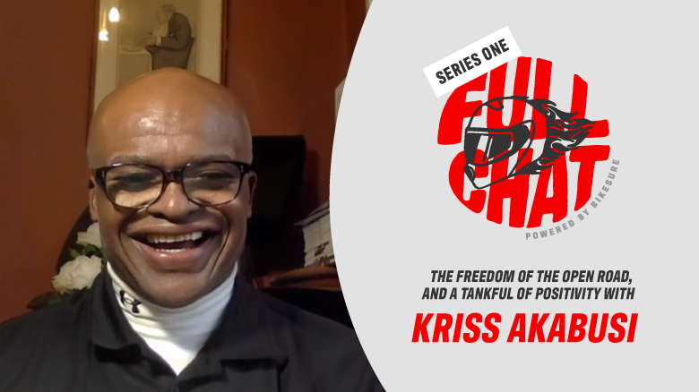 Full Chat podcast: Kriss Akabusi gives the inside track on athletics, Record Breakers and his love of motorbikes