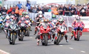 The Superbike Start Isle of Man TT