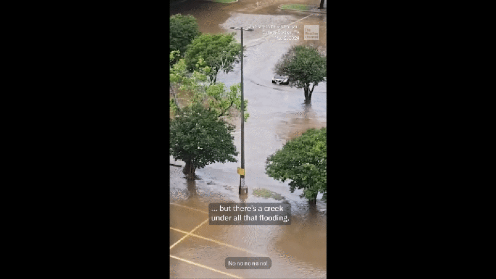 Nissan Versa Driver Demonstrates Why You Should Never Drive Into Floodwaters