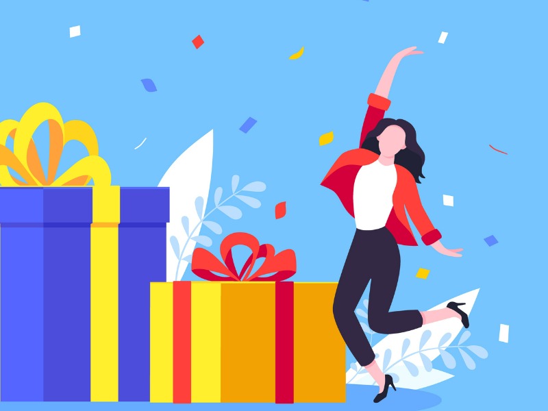 Gifts are good rewards to incentivize work performance