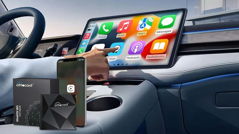 OTTOCAST U2-AIR Wireless CarPlay Adapter 2