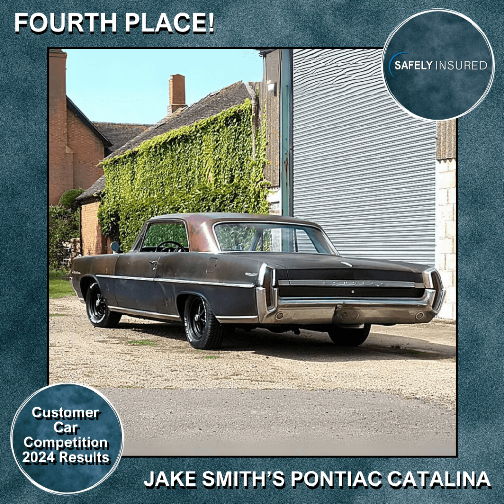 An image of Jake Smith's Pontiac Catalina, the 4th place winner in the Safely Insured Customer Modified Car of the Year Competition 2024