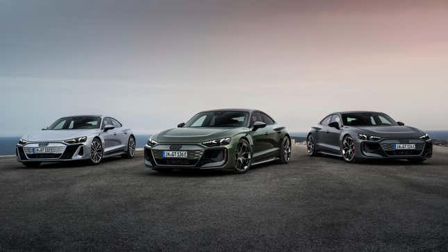 2025 Audi S E Tron GT, RS E Tron GT and RS Performance E Tron GT