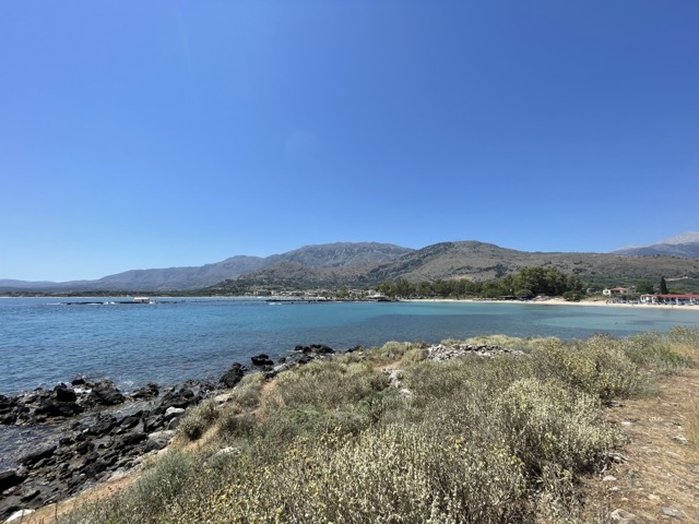 Image of coast Georgioupolis Crete