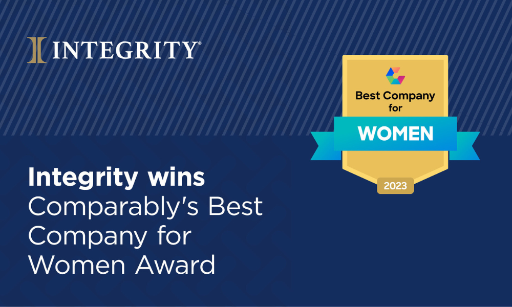 Integrity named top company for women