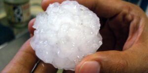 Hail the size of golf balls and even grapefruit? The science of how tiny ice crystals grow dangerously large