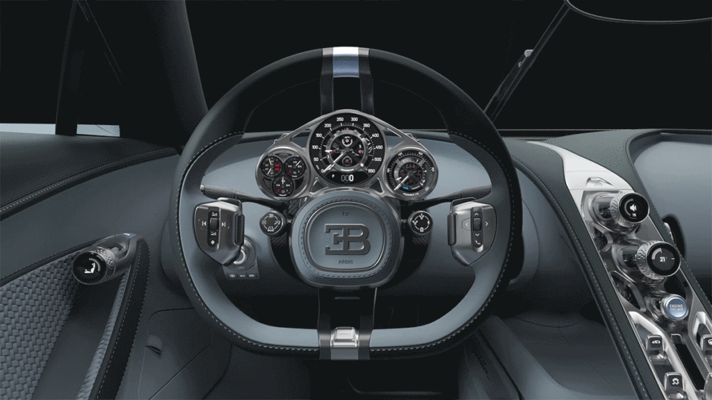 I Must Twist The Bugatti Tourbillon's Fixed Hub Steering Wheel