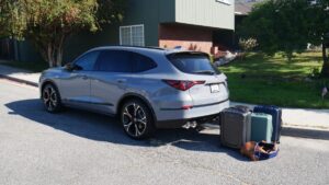 Acura MDX Luggage Test: How much fits behind the third row?