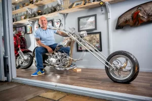 Lambretta chopper Rob Johnson