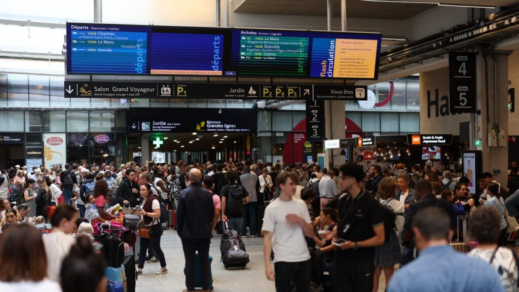 Arson Attacks Disable France's Trains Ahead Of Paris Olympics