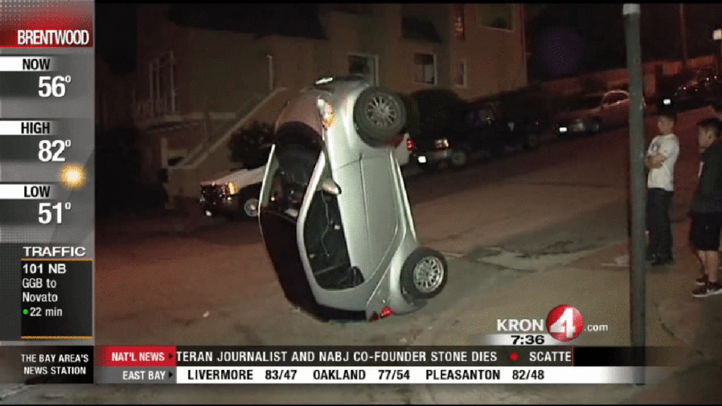 It’s Been 10 Years Since People Went Smart Car Tipping In San Francisco