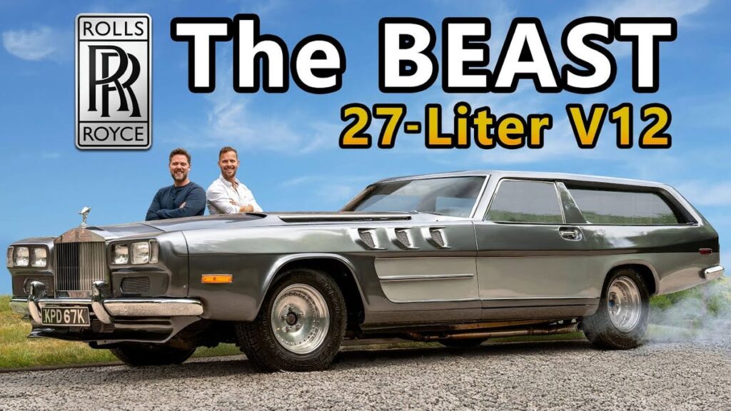 What It's Like To Drive The One-Off 27-Liter V12-Powered 'Beast'