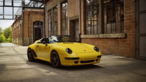 A rare Porsche Speedster is built from a designer's dream