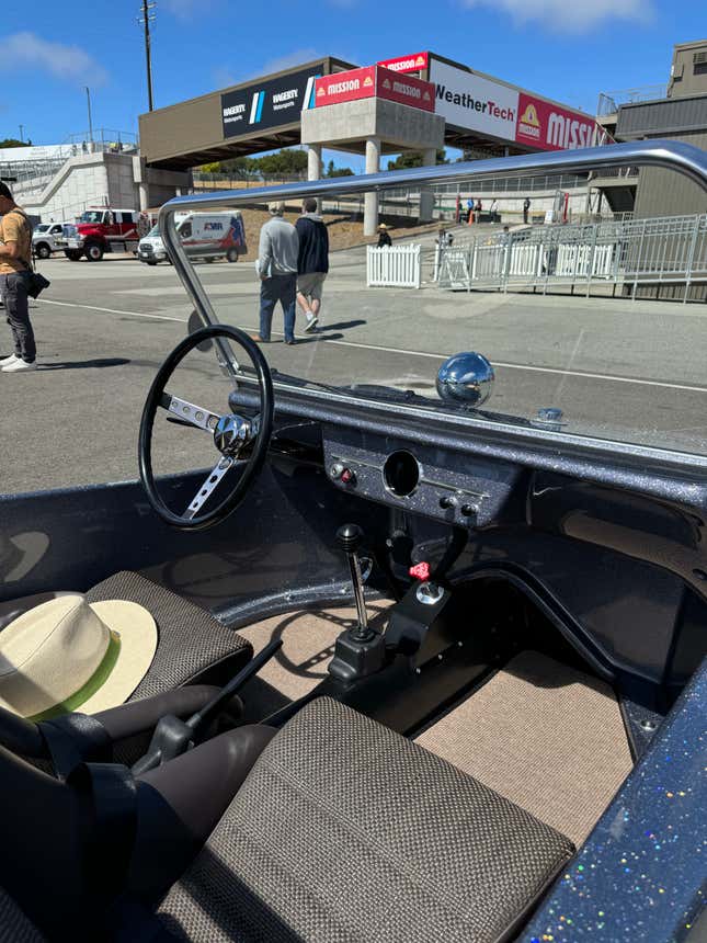 Interior of a Meyers Manx Tarmac Touring Edition