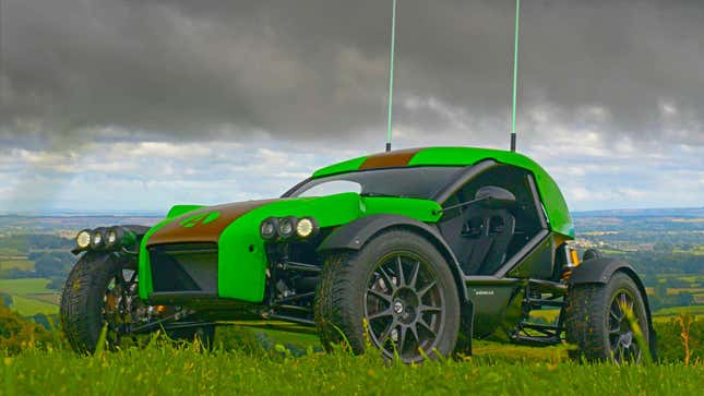 Image for article titled The New Electric Ariel Nomad Is The Frog-Shaped Future Of Off-Roading