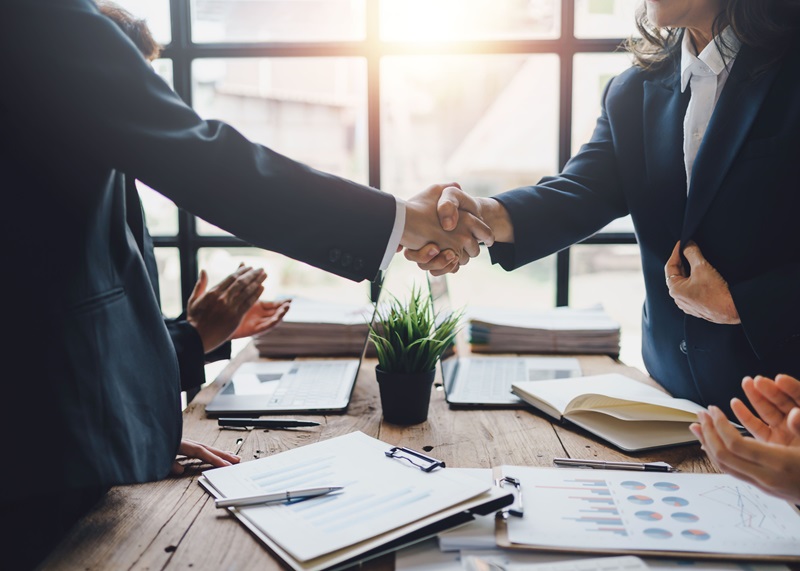 Sealing the M&A deal with a handshake