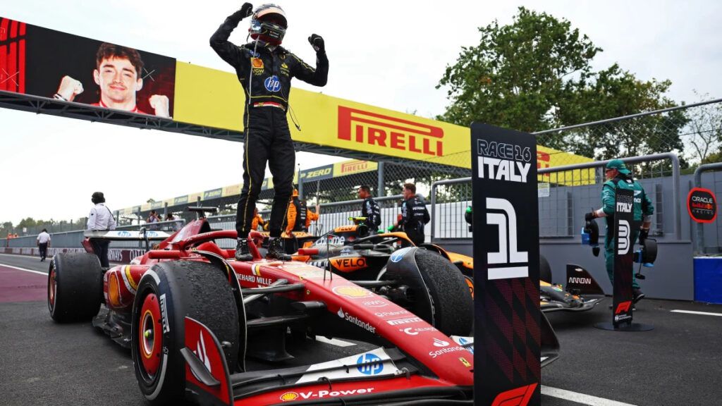 Charles Leclerc delights home F1 fans with Italian GP victory