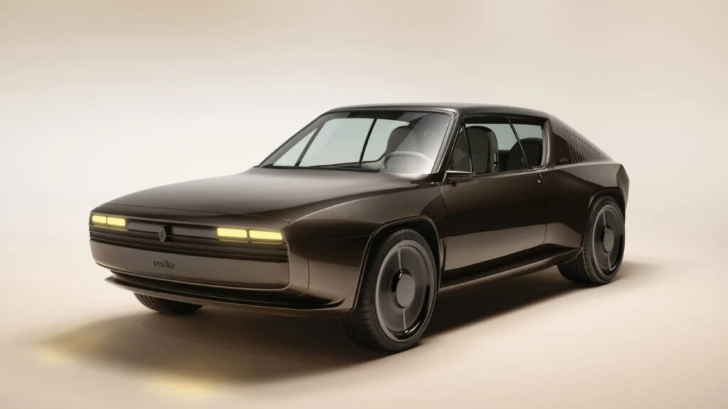 Renault 17 resurrected as a one-off resto-modded electric coupe