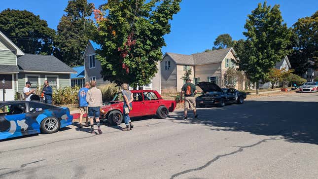 Image for article titled Here's How My Honda-Powered Lada With A BRZ Chassis Made It To The Empire Hill Climb