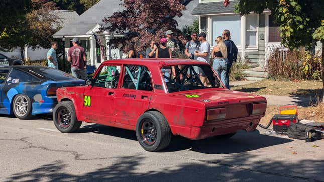 Image for article titled Here's How My Honda-Powered Lada With A BRZ Chassis Made It To The Empire Hill Climb