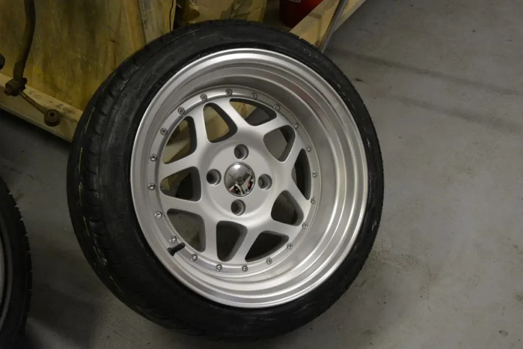 Mazda MX-5 wheel close-up