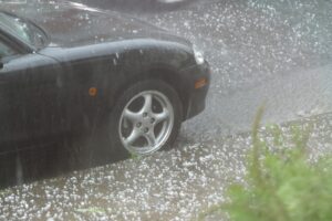 Extreme hailstorm