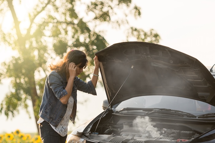 car overheating