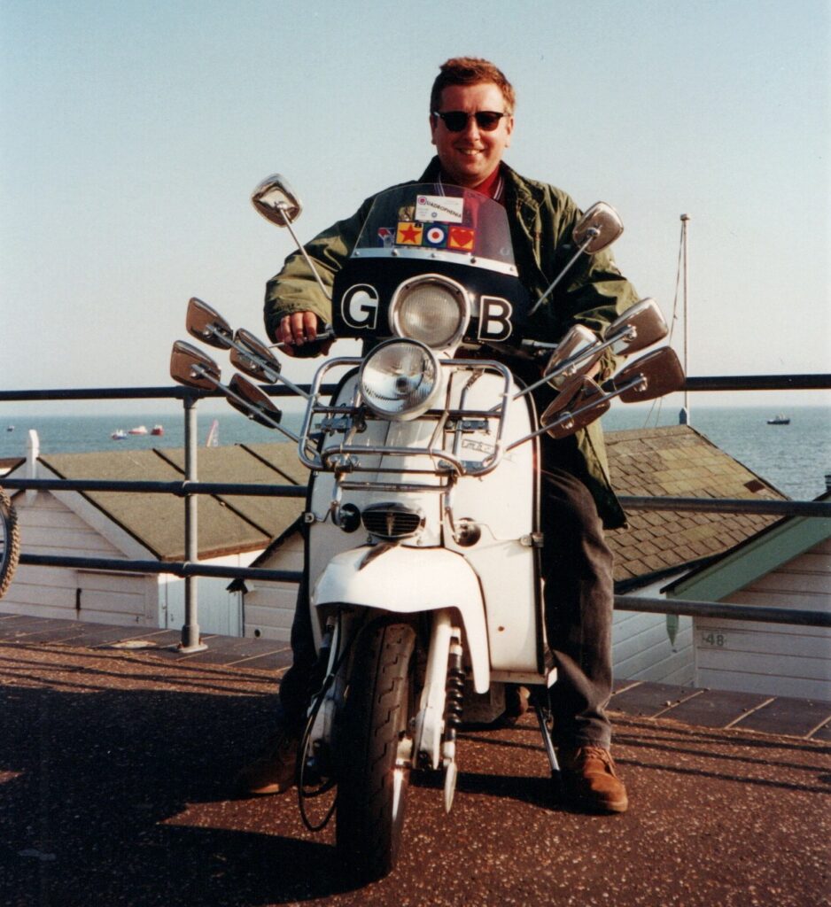 Rob Quartermain promotional photograph Quadrophenia 1996