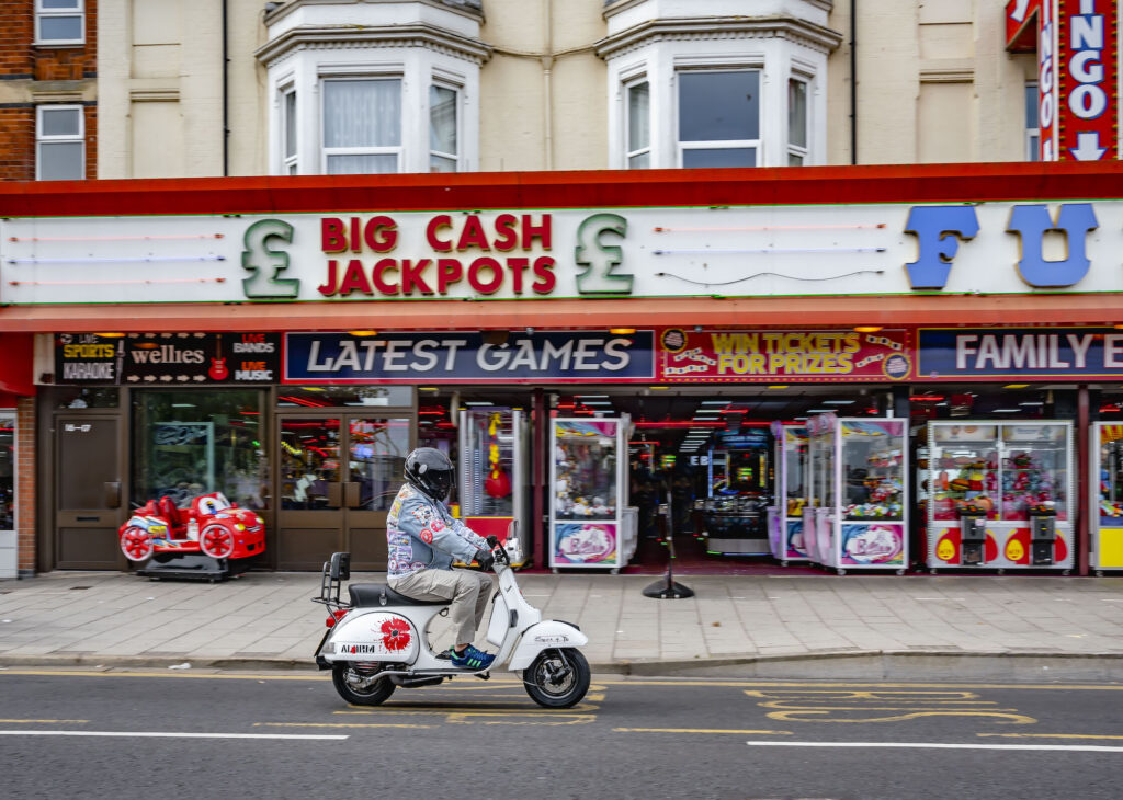 Rob Quartermain Vespa Skegness